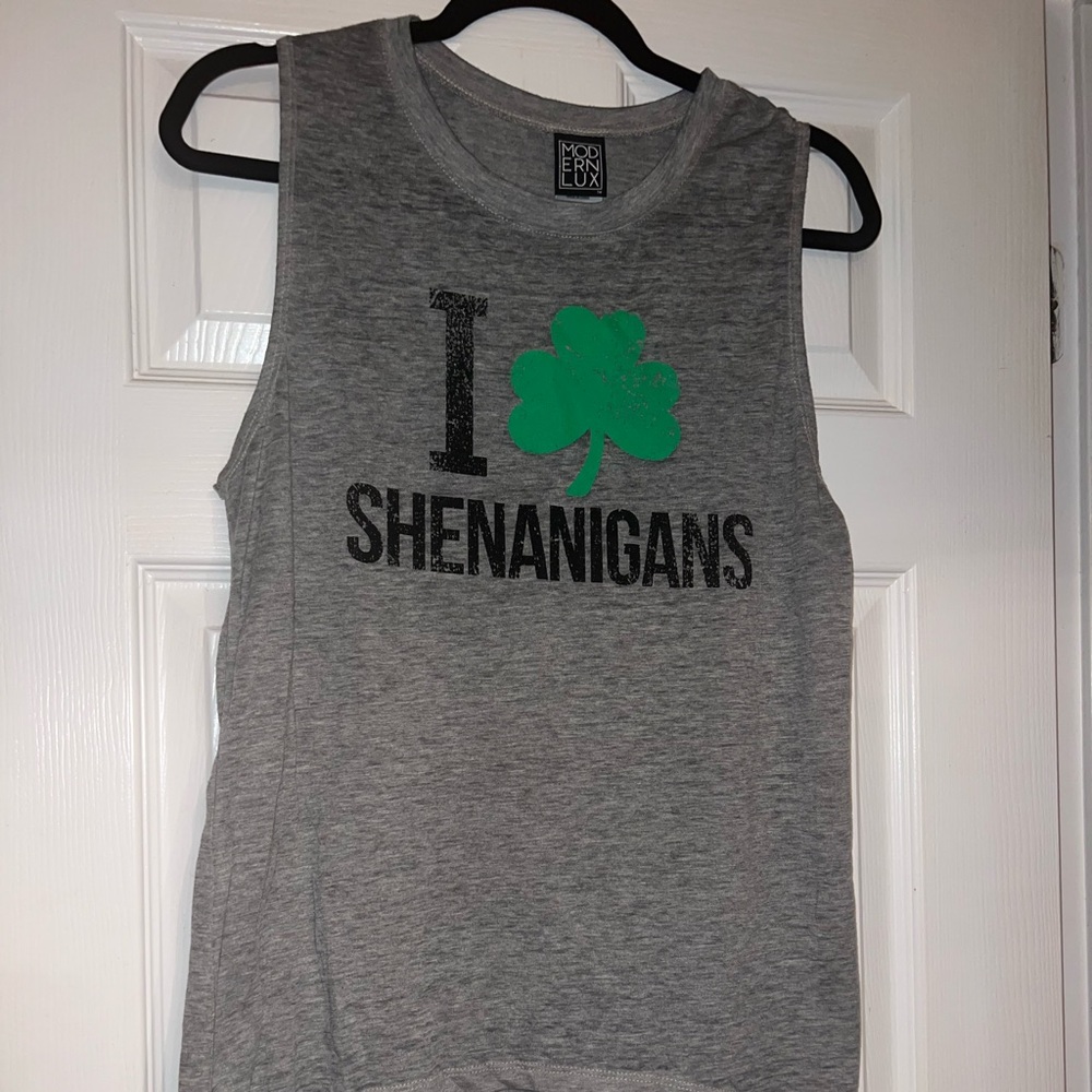 Large muscle shirt for St. Patrick’s. NWT